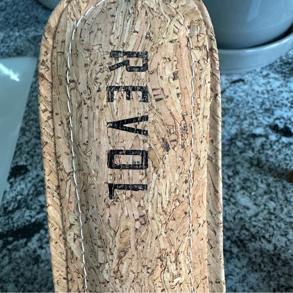 Revol “Melrose” cork heels, Size 7.5 - Picture 3 of 10